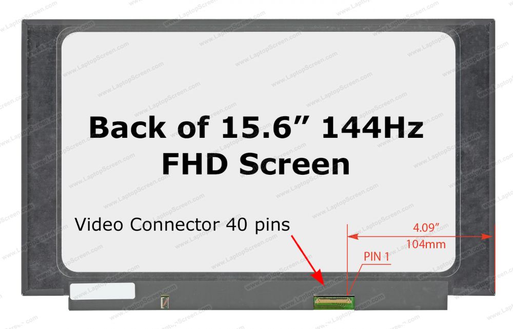 NV156FHM-N4G V3.3 Replacement LCD screen